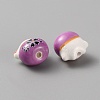 Handmade Porcelain Beads PORC-WH0006-02I-2