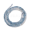 Natural Aquamarine Beads Strands G-L634-D11-2.5x2.5mm-3