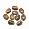 Natural Tiger Eye Cabochons X-G-R415-8x10-35-1