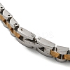Ion Plating(IP) 304 Stainless Steel Thick Link Chain Bracelet BJEW-G649-10C-C-3