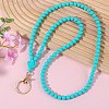 Rose Silicone ID Card Neck Strap Card Holder NJEW-SW00028-01-3
