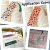 DIY Bookmark Making Kits. with Transparent Acrylic & Polyester Tassel Decoration DIY-SP0001-92A-6