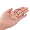 304 Stainless Steel Big Hoop Earrings EJEW-F105-04M-4