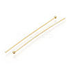 Brass Ball Head Pins X-KK-G331-10-0.8x50-3