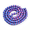 Baking Paint Glass Beads Strands DGLA-N008-10mm-02-3