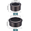 2Pcs 2 Style Alloy Loose Diamond Boxes CON-PH0002-90B-3