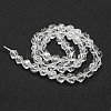 Natural Quartz Crystal Beads Strands G-F523-46-8mm-2