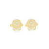 6-Petal Imitation Jelly Acrylic Bead Caps JACR-T002-02J-3