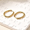 Ion Plating(IP) Stainless Steel Hoop Earrings X-EJEW-P232-02G-5