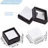 Plastic Loose Diamond Display Boxes CON-WH0087-55A-2