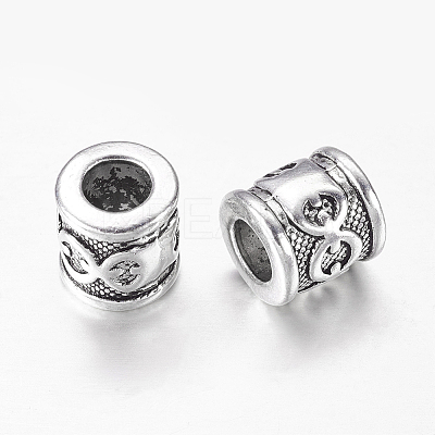 Tibetan Style Spacer Beads LS-LF8138Y-1