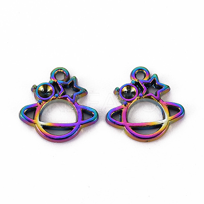 Alloy Pendant Rhinestone Settings PALLOY-S180-087-NR-1