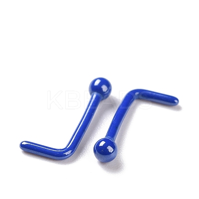 Hypoallergenic Bioceramics Zirconia Ceramic Nose Studs AJEW-Z014-02A-1