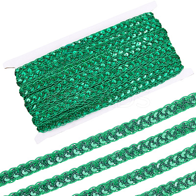Metallic Braided Lace Trim OCOR-WH20020-24G-1