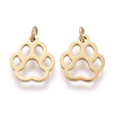 Ion Plating(IP) 304 Stainless Steel Pet Charms STAS-H100-26G-1