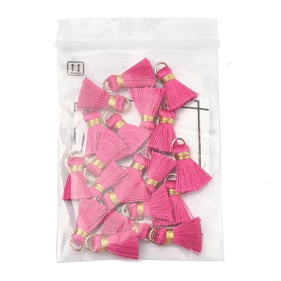 20Pcs Handmade Polycotton(Polyester Cotton) Tassel Decorations FIND-FS0003-27H-1