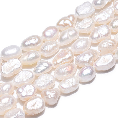 Natural Cultured Freshwater Pearl Beads Strands X-PEAR-N014-05K-1
