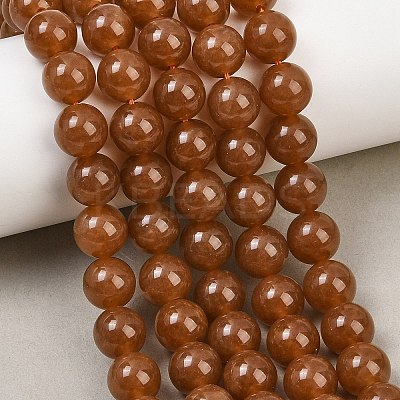 Dyed Natural White Jade Beads Strands GG-CBAD029-A04-10mm-1