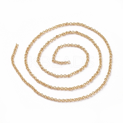 Soldered Brass Rolo Chains CHC-G005-22G-1