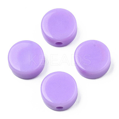 Opaque Acrylic Beads X-SACR-N014-002-1