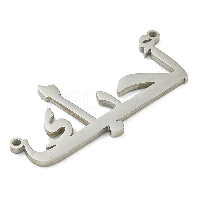 304 Stainless Steel Pendants STAS-S142-01P-1