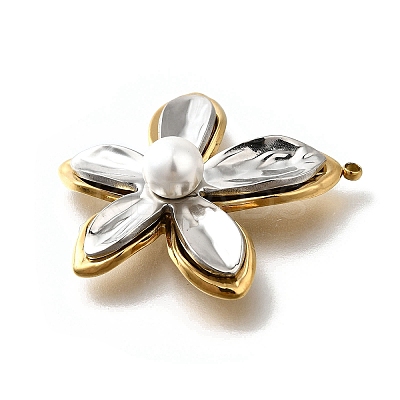 304 Stainless Steel Pendants STAS-V006-01G-05-1