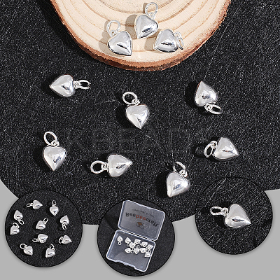 10Pcs Rack Plating Brass Pendants KK-BBC0025-53-1