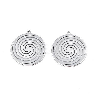 Non-Tarnish 201 Stainless Steel Pendants STAS-T063-185P-1