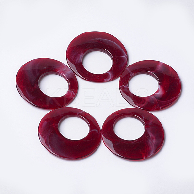 Acrylic Pendants OACR-T007-05E-1