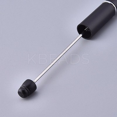 Plastic Beadable Pens AJEW-L082-A03-1