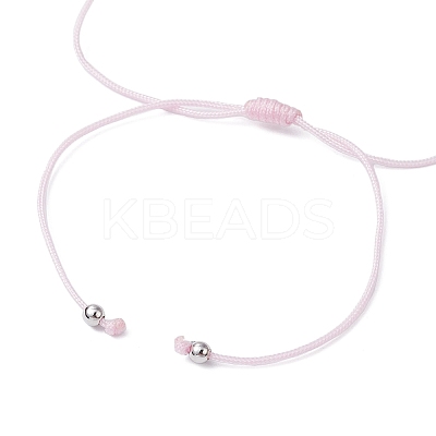 Natural Dyed White Jade Braided Bead Bracelets BJEW-JB09823-05-1