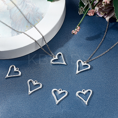 50Pcs Alloy Pendants FIND-BBC0001-01-1