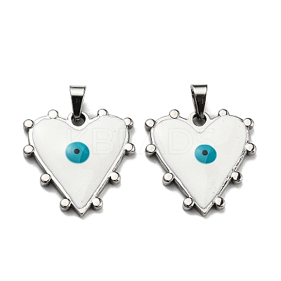 304 Stainless Steel Pendants STAS-C078-02P-1