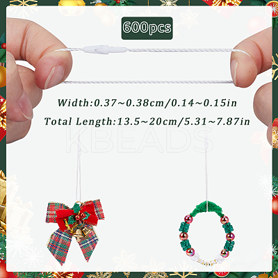 600Pcs Polyester Thread Ties FIND-SP0002-89A-1