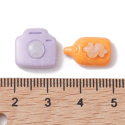 Plane/TV/Bus Clothes Daily Theme Opaque Resin Decoden Cabochons RESI-K034-04-1