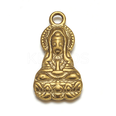 Tibetan Style Alloy Pendants X-PALLOY-K1363-AG-NR-1