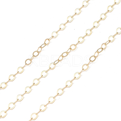 Yellow Gold Filled Cable Chains CHC-M023-10G-1