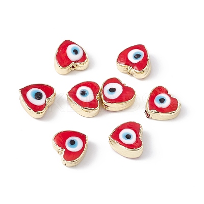 Handmade Evil Eye Lampwork Beads LAMP-F025-01-1