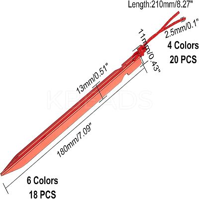 Aluminum Alloy Tent Stakes FIND-FH0001-72-1