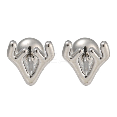 304 Stainless Steel Cartilage Earrings EJEW-B066-01F-P-1