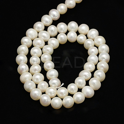 Natural Cultured Freshwater Pearl Beads Strands PEAR-L001-C-13-1
