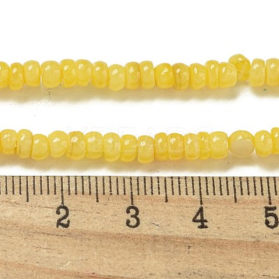 Dyed Natural Freshwater Shell Beads Strands BSHE-G039-07F-1