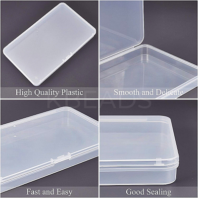 Transparent Plastic Storage Box CON-BC0006-19-1
