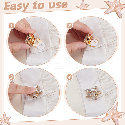 4Pcs 2 Styles Alloy Cufflinks AJEW-GA0009-06-1