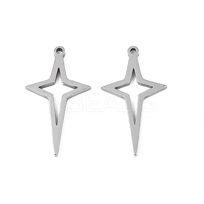 Non-Tarnish 304 Stainless Steel Pendants X-STAS-N095-099-1