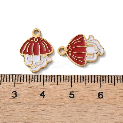 Ion Plating(IP) 304 Stainless Steel Pendants STAS-C083-11G-02-1