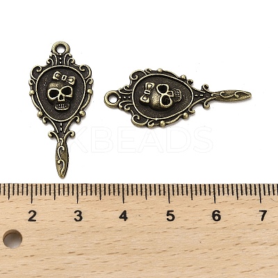 Tibetan Style Alloy Pendants FIND-C043-015AB-1