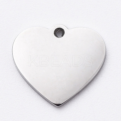 Non-Tarnish 304 Stainless Steel Stamping Blank Tag Charms STAS-G215-12-P02-1