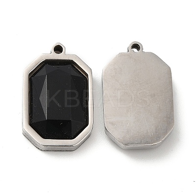 201 Stainless Steel Pendants STAS-Q216-06P-1