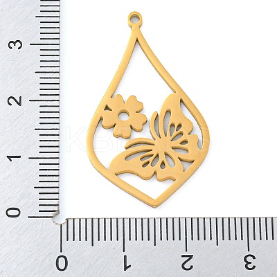 304 Stainless Steel Pendants LS-STAS-Z076-11G-1